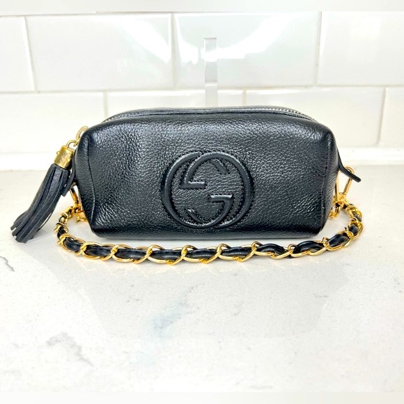 💎 AUTH Gucci Soho mini crossbody bag - Picture 2 of 9